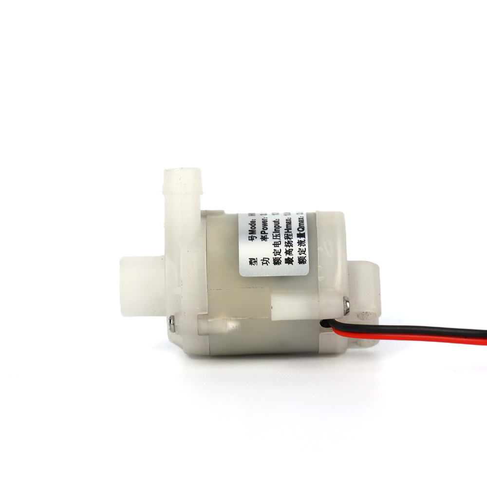 Dekorative Mini-DC-Wasserpumpe für kleine Haushaltsgeräte im Innenbereich