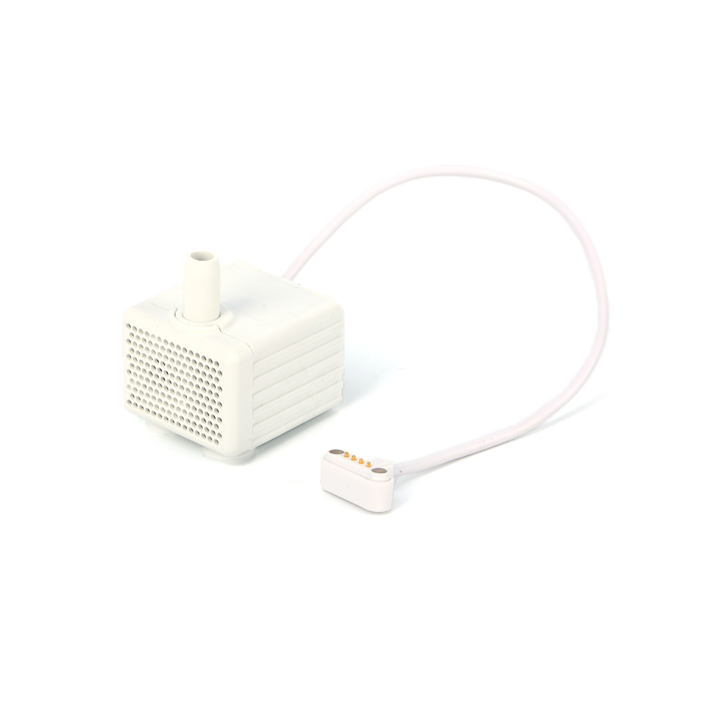 4-adriger wasserdichter Stecker, extrem leise, bürstenlose 5-V-Mini-DC-Wasserbrunnenpumpe für Haustiere mit PWM- und FG-Funktionen